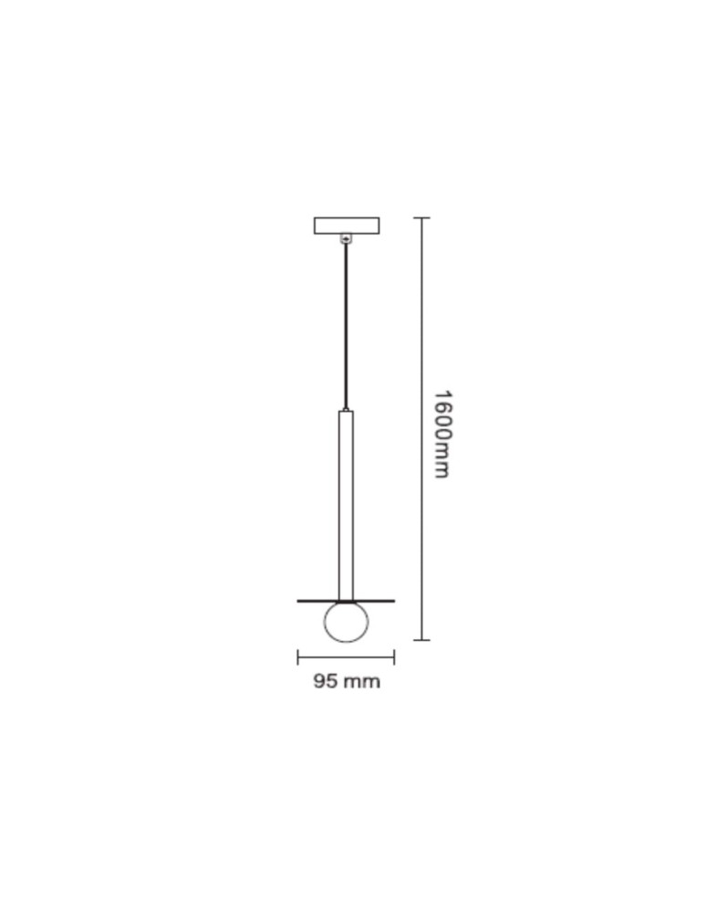 Lampy wiszące różowe złoto - Light Prestige Bolita mała wisząca różowe złoto G9 różowe złoto LP-048/1PS GR - product kolory-swiatla.pl 6