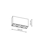 Light Prestige Reflektor Star 3 magnetic LED czarny LP-556-MAG-BK Light Prestige Reflektor Star 3 magnetic LED czarny LP-556-MAG-BK