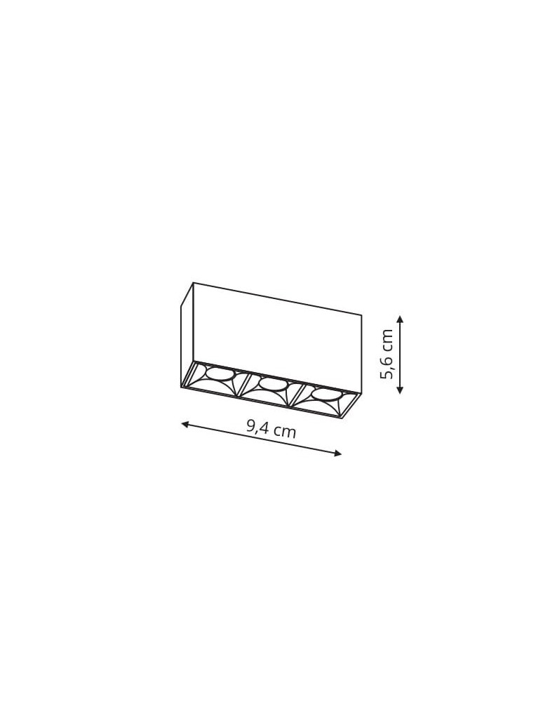 Light Prestige Reflektor Star 3 magnetic LED czarny LP-556-MAG-BK Light Prestige Reflektor Star 3 magnetic LED czarny LP-556-MAG-BK