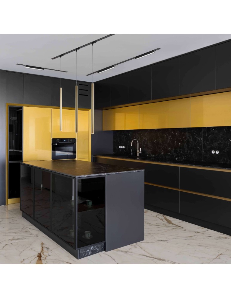 Akcesoria do szynoprzewodów magnetycznych - Light Prestige Łącznik I magnetic czarny  LP-551-MAG-BK - product kolory-swiatla.pl 2