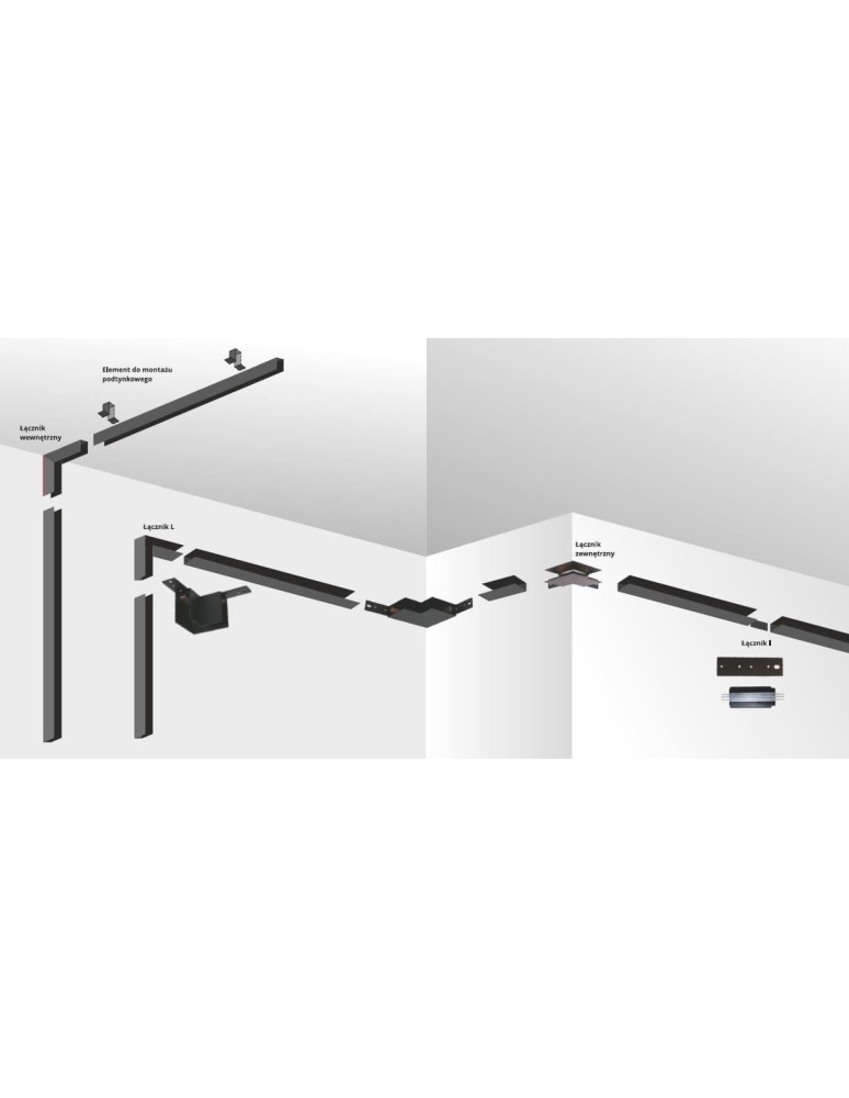 Light Prestige Łącznik wewnętrzny magnetic LP-553-MAG-BK Light Prestige Łącznik wewnętrzny magnetic LP-553-MAG-BK