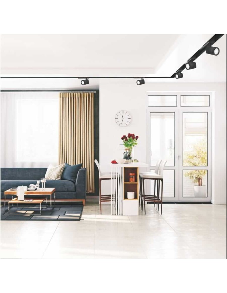 Light Prestige Szyna do systemu Magnetic 2 m czarny LP-E020-MAG-BK Light Prestige Szyna do systemu Magnetic 2 m czarny LP-E020-MAG-BK