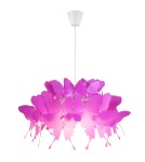 Lampy wiszące dziecięce - Light Prestige Farfalla 1 wisząca ciemny róż E27 ciemny róż LP-3439/1P dark pink - product 1
