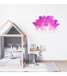 Lampy wiszące dziecięce - Light Prestige Farfalla 1 wisząca ciemny róż E27 ciemny róż LP-3439/1P dark pink - product 2