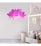 Lampy wiszące dziecięce - Light Prestige Farfalla 1 wisząca ciemny róż E27 ciemny róż LP-3439/1P dark pink - product 4