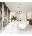 Light Prestige Cantos 1 wisząca LED transparentny LP-1114/1P Light Prestige Cantos 1 wisząca LED transparentny LP-1114/1P