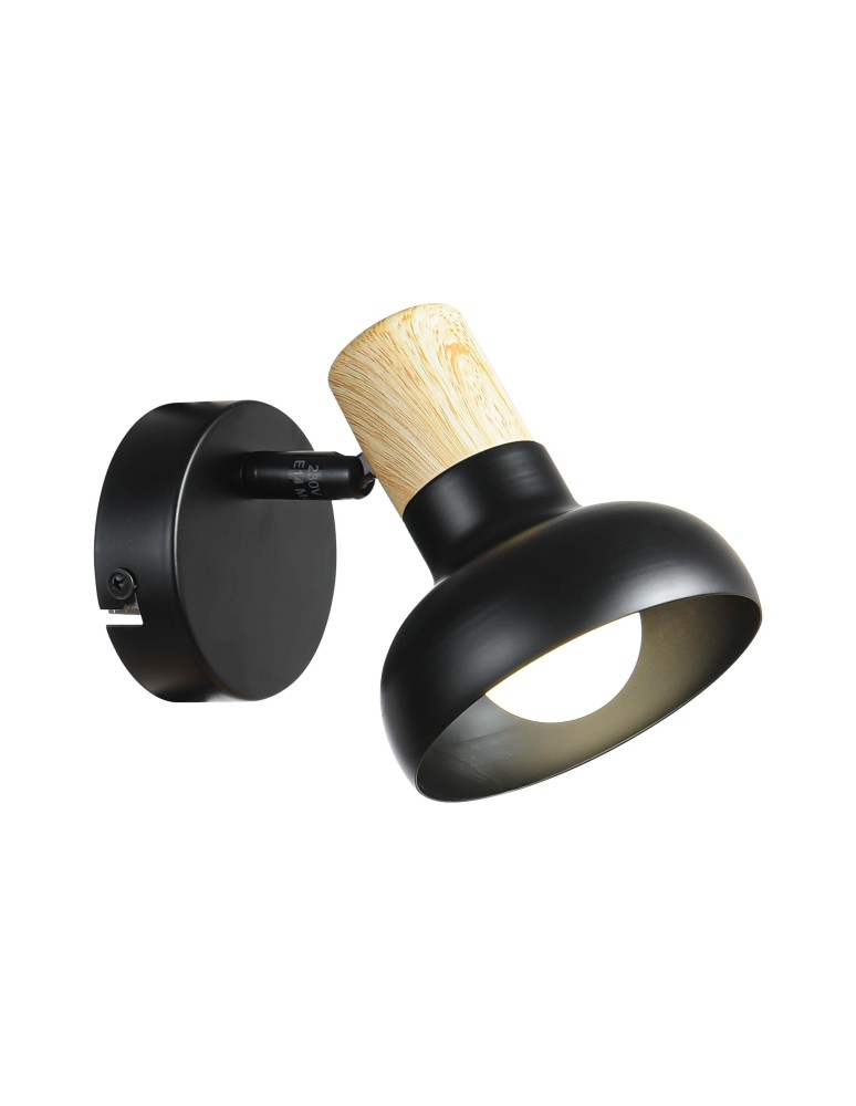 Light Prestige Arezzo kinkiet czarny E14 czarny LP-1420/1W BK Light Prestige Arezzo kinkiet czarny E14 czarny LP-1420/1W BK