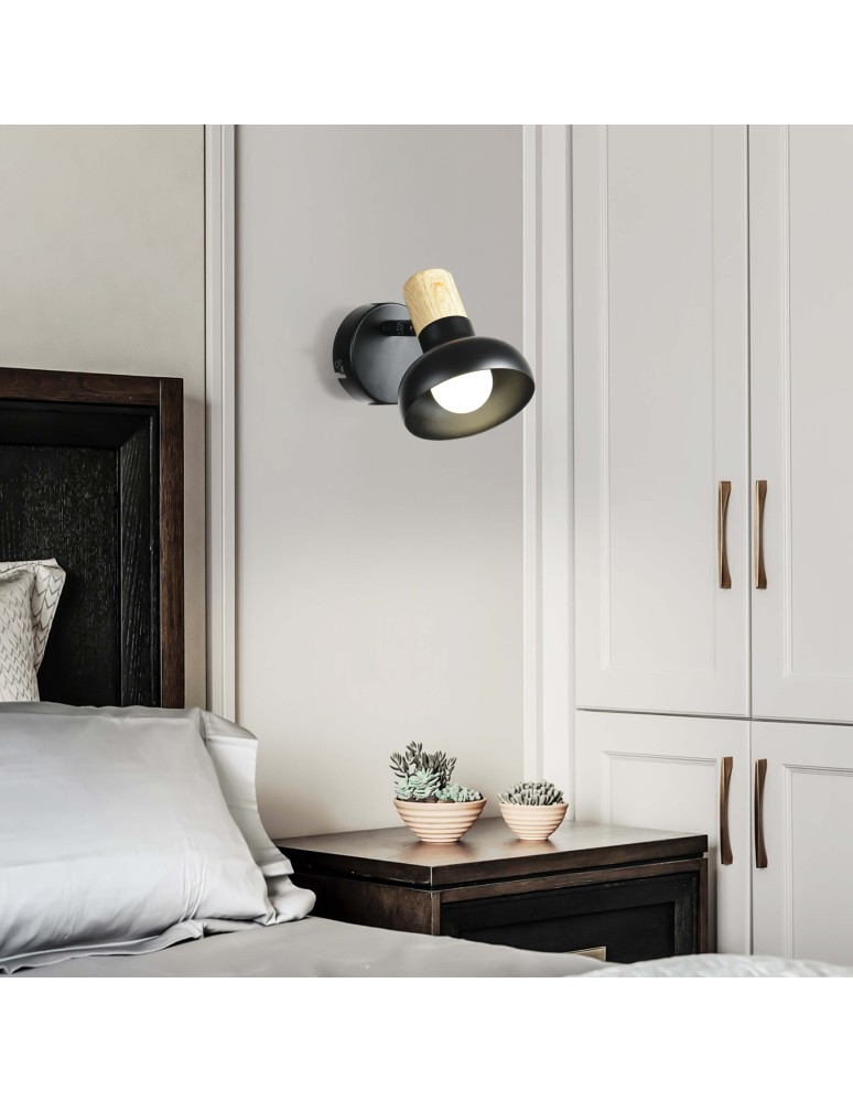 Light Prestige Arezzo kinkiet czarny E14 czarny LP-1420/1W BK Light Prestige Arezzo kinkiet czarny E14 czarny LP-1420/1W BK