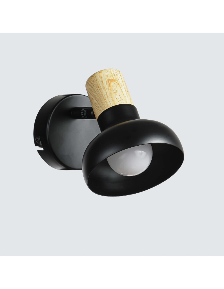 Light Prestige Arezzo kinkiet czarny E14 czarny LP-1420/1W BK Light Prestige Arezzo kinkiet czarny E14 czarny LP-1420/1W BK