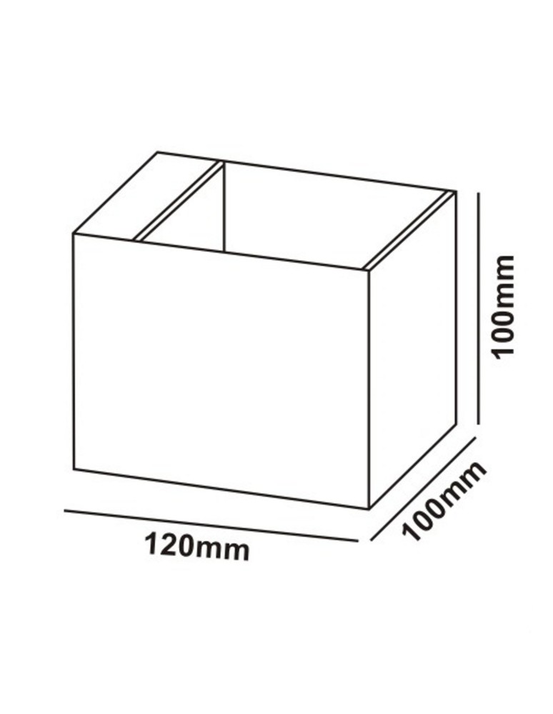 Light Prestige Alaska kinkiet czarny G9 czarny LP-104/1W BK Light Prestige Alaska kinkiet czarny G9 czarny LP-104/1W BK