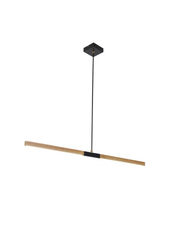 Light Prestige Lugano 1 wiszaca LED brązowy/ czarny LP-2828/1P -132