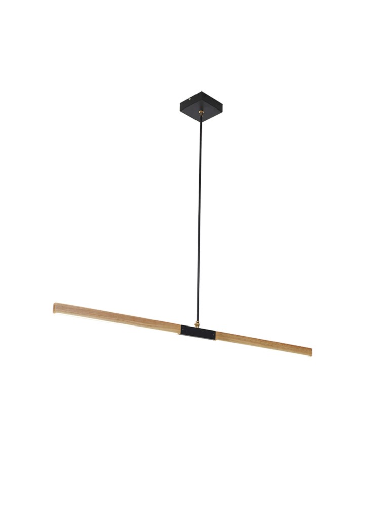 Light Prestige Lugano 1 wiszaca LED brązowy/ czarny LP-2828/1P -132