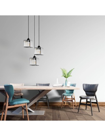 Light Prestige Galactico 1 wisząca E27 czarny LP-2383/1P - produkt 2