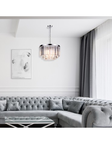 Light Prestige Vetro wisząca E14 transparentny LP-2910/5P - produkt 2