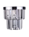 Light Prestige Vetro kinkiet E14 transparentny/chrom LP-2910/1W