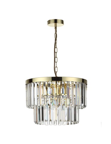 Light Prestige Vetro lampa wisząca antyczne złoto LP-2910/5P AGD 5xE14 antyczne złoto