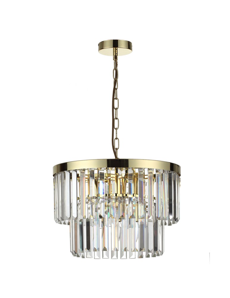 Light Prestige Vetro lampa wisząca antyczne złoto LP-2910/5P AGD 5xE14 antyczne złoto Light Prestige Vetro lampa wisząca antyczne złoto LP-2910/5P AGD 5xE14 antyczne złoto