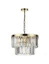 Light Prestige Vetro lampa wisząca antyczne złoto LP-2910/5P AGD 5xE14 antyczne złoto Light Prestige Vetro lampa wisząca antyczne złoto LP-2910/5P AGD 5xE14 antyczne złoto