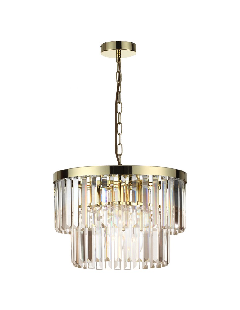 Light Prestige Vetro lampa wisząca antyczne złoto LP-2910/5P AGD 5xE14 antyczne złoto Light Prestige Vetro lampa wisząca antyczne złoto LP-2910/5P AGD 5xE14 antyczne złoto