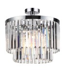 Lampy sufitowe z kryształami - Light Prestige Vetro plafon E14 transparentny/chrom LP-2910/4C - product 1