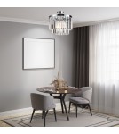 Lampy sufitowe z kryształami - Light Prestige Vetro plafon E14 transparentny/chrom LP-2910/4C - product 2