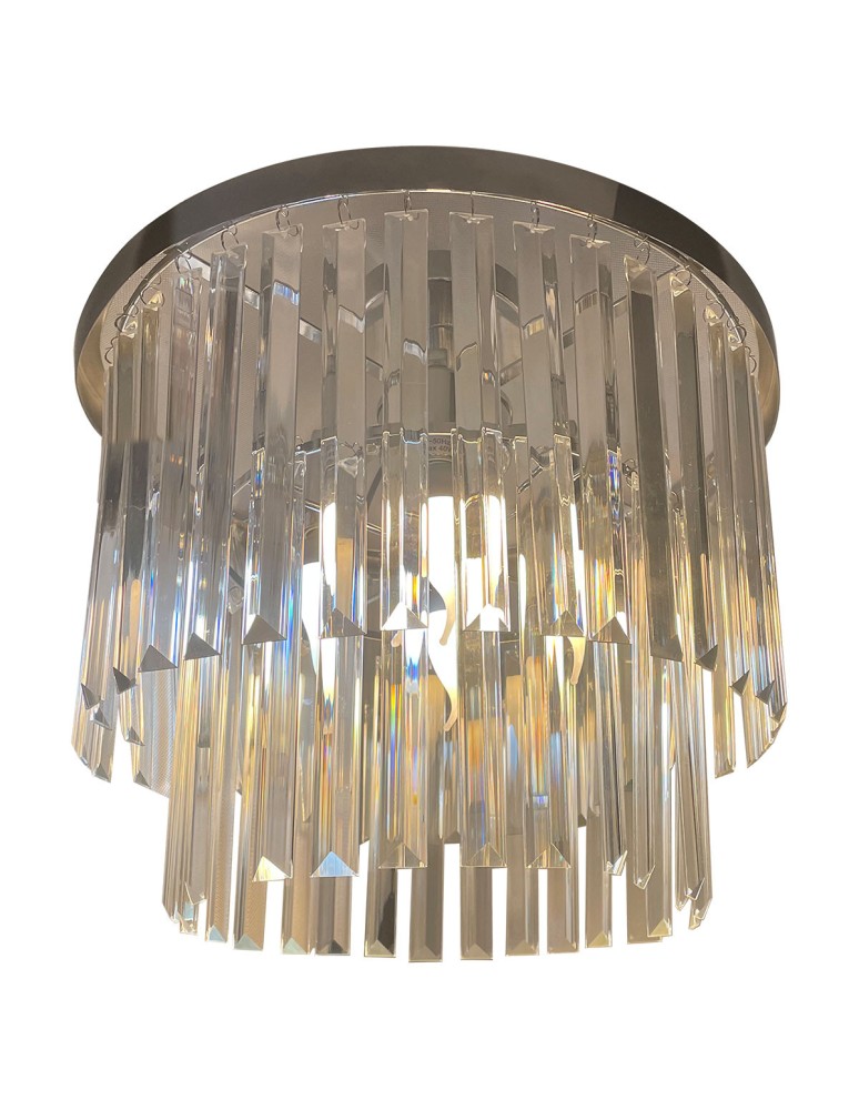Light Prestige Vetro plafon E14 transparentny/chrom LP-2910/4C