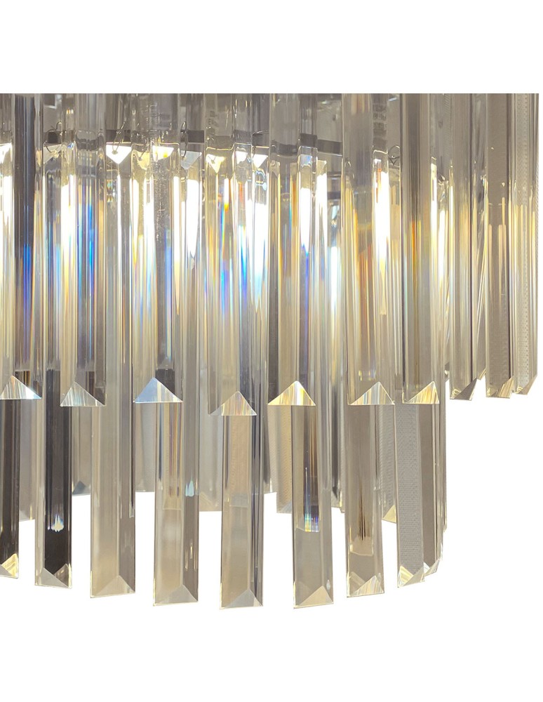 Light Prestige Vetro plafon E14 transparentny/chrom LP-2910/4C