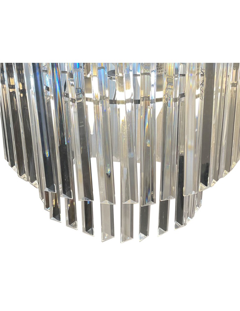 Light Prestige Vetro plafon E14 transparentny/chrom LP-2910/4C