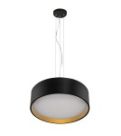 Lampy wiszące LED - Light Prestige Hudson lampa wisząca czarna/złota LP-043/1P BK/GD 1xLED czarny / złoty - product 1