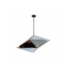 Light Prestige Konstelacja pozioma wisząca G9 czarny / dymny LP-056/1P BK Light Prestige Konstelacja pozioma wisząca G9 czarny / dymny LP-056/1P BK