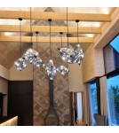 Light Prestige Konstelacja pionowa wisząca G9 czarny / dymny LP-055/1P BK Light Prestige Konstelacja pionowa wisząca G9 czarny / dymny LP-055/1P BK