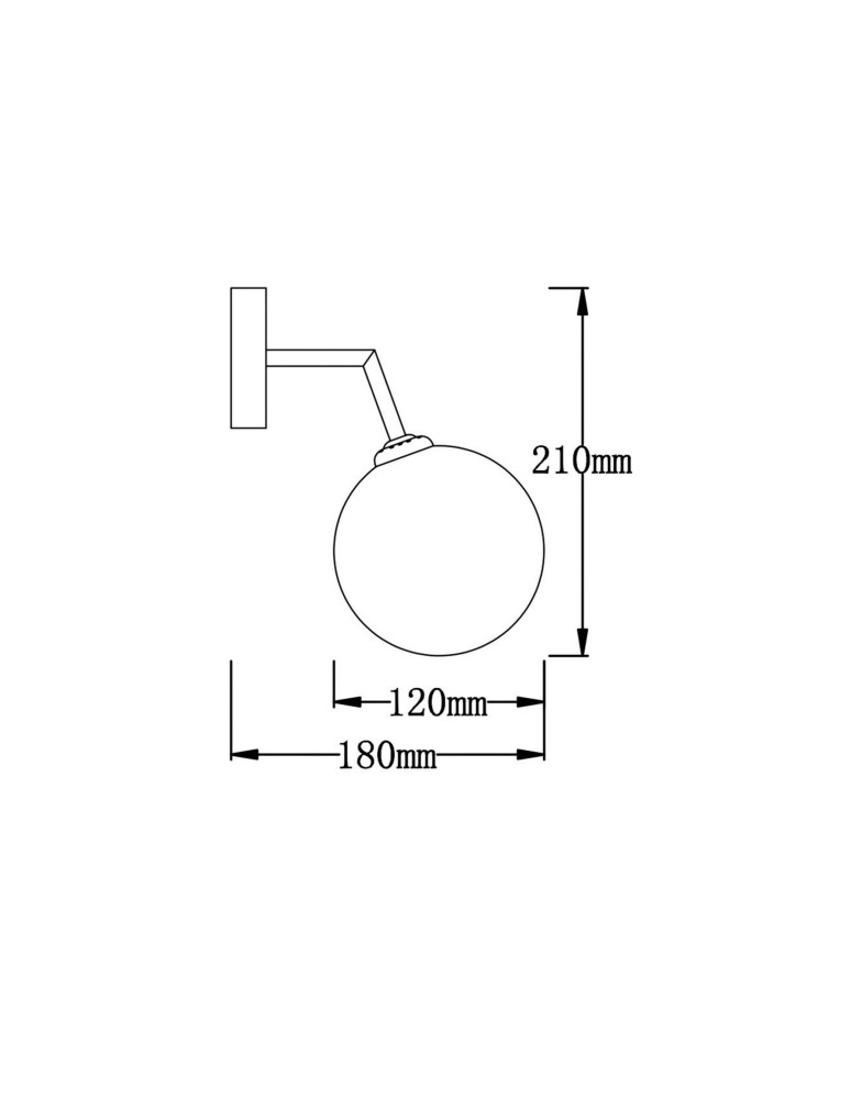 Kinkiety - Light Prestige Dorado kinkiet czarny LP-002/1W BK 1xG9 czarny / biały - product kolory-swiatla.pl 3