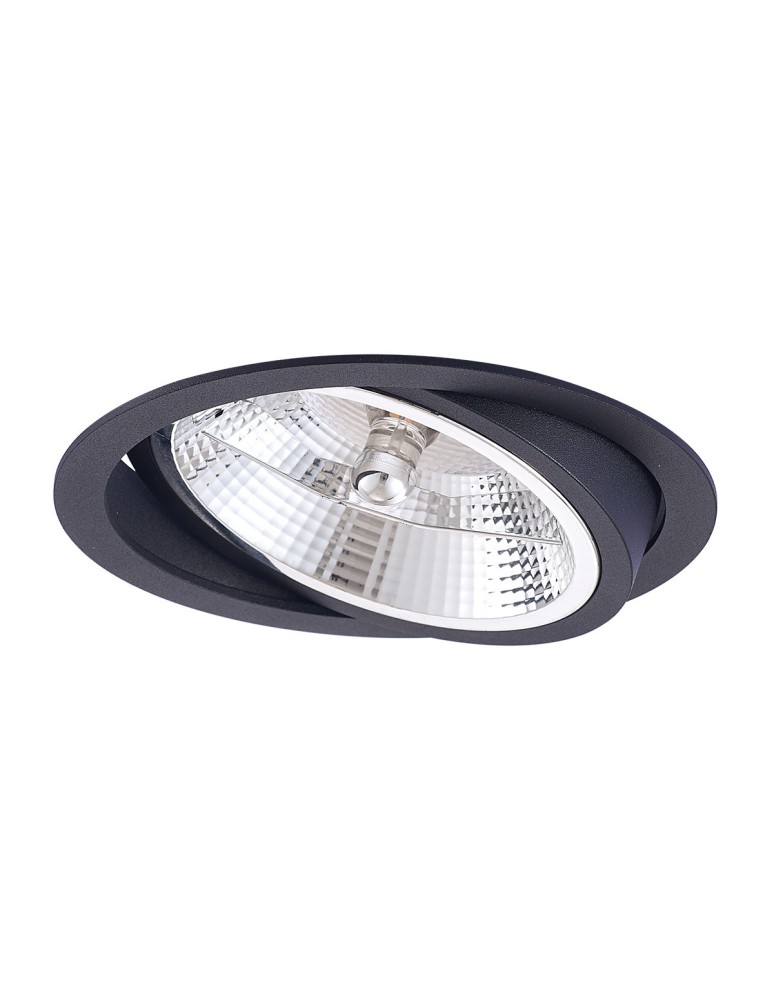 Light Prestige Nero oczko podtynkowe ruchome czarne GU10 czarny LP-4424/1RS BK movable