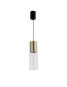 Light Prestige Manacor Lampa wisząca GU10 1x50W złoty/transparentny LP-232/1P GD Light Prestige Manacor Lampa wisząca GU10 1x50W złoty/transparentny LP-232/1P GD