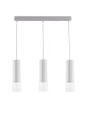 Light Prestige Manacor Lampa wisząca GU10 3x50W biały/transparentny LP-232/3L WH