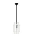 Light Prestige Savona Lampa wisząca E27 1x1W transparentny/srebrny LP-707/1P Light Prestige Savona Lampa wisząca E27 1x1W transparentny/srebrny LP-707/1P