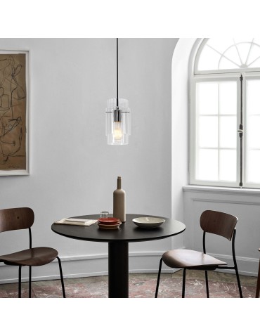 Light Prestige Savona Lampa wisząca E27 1x1W transparentny/srebrny LP-707/1P - produkt 2