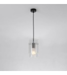 Light Prestige Savona Lampa wisząca E27 1x1W transparentny/srebrny LP-707/1P Light Prestige Savona Lampa wisząca E27 1x1W transparentny/srebrny LP-707/1P