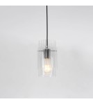 Light Prestige Savona Lampa wisząca E27 1x1W transparentny/srebrny LP-707/1P Light Prestige Savona Lampa wisząca E27 1x1W transparentny/srebrny LP-707/1P
