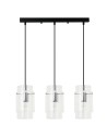 Light Prestige Savona Lampa wisząca E27 3x40W transparentny/srebrny LP-707/3L Light Prestige Savona Lampa wisząca E27 3x40W transparentny/srebrny LP-707/3L