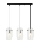 Light Prestige Savona Lampa wisząca E27 3x40W transparentny/srebrny LP-707/3L Light Prestige Savona Lampa wisząca E27 3x40W transparentny/srebrny LP-707/3L