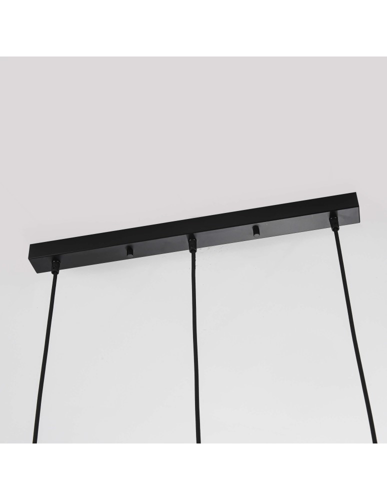 Light Prestige Savona Lampa wisząca E27 3x40W transparentny/srebrny LP-707/3L Light Prestige Savona Lampa wisząca E27 3x40W transparentny/srebrny LP-707/3L