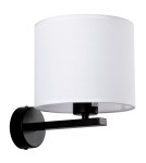 Light Prestige Cecina kinkiet biały E27 czarny / biały LP-114/1W WH Light Prestige Cecina kinkiet biały E27 czarny / biały LP-114/1W WH