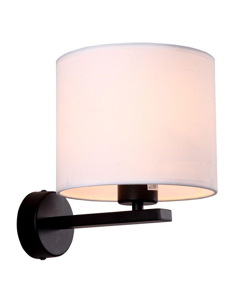 Light Prestige Cecina kinkiet biały E27 czarny / biały LP-114/1W WH Light Prestige Cecina kinkiet biały E27 czarny / biały LP-114/1W WH