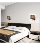 Light Prestige Cecina kinkiet czarny E27 czarny LP-114/1W BK Light Prestige Cecina kinkiet czarny E27 czarny LP-114/1W BK