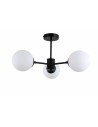 Light Prestige Roma Lampa wisząca E14 3x40W czarny/biały LP-1345/3P BK