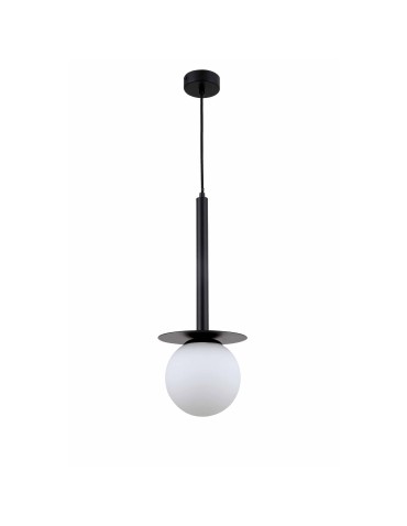 Light Prestige Roma Lampa wisząca E14 1x40W czarny/biały LP-1345/1P BK