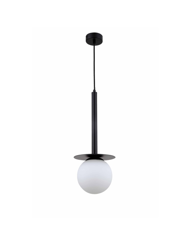 Light Prestige Roma Lampa wisząca E14 1x40W czarny/biały LP-1345/1P BK