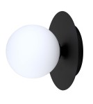 Light Prestige Roma Kinkiet G9 1x5W czarny/biały LP-1345/1W BK Light Prestige Roma Kinkiet G9 1x5W czarny/biały LP-1345/1W BK