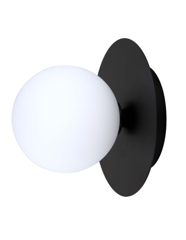 Light Prestige Roma Kinkiet G9 1x5W czarny/biały LP-1345/1W BK